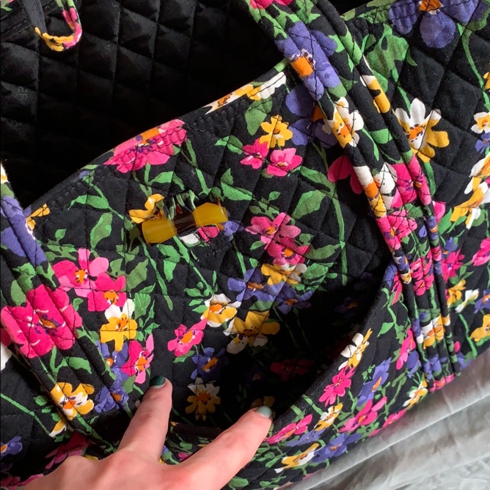 Vera Bradely Carried Away Tote Bag - Picture 2 of 9